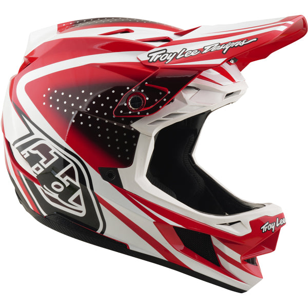 Troy Lee Designs - D4 Polyacrylite The Line MIPS Helmet (MTB) mountain bike helmet product shown from another angle sku 174047001