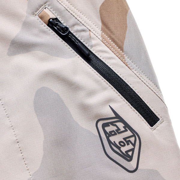 Troy Lee Designs - Skyline Pro Flow Camo Shell Shorts (MTB) mountain bike shorts product shown from another angle sku 203023001
