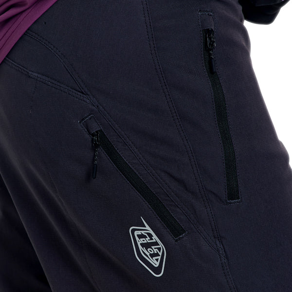 Troy Lee Designs - Skyline Pro Mono Shell Shorts (MTB) mountain bike shorts product shown from another angle sku 203027001