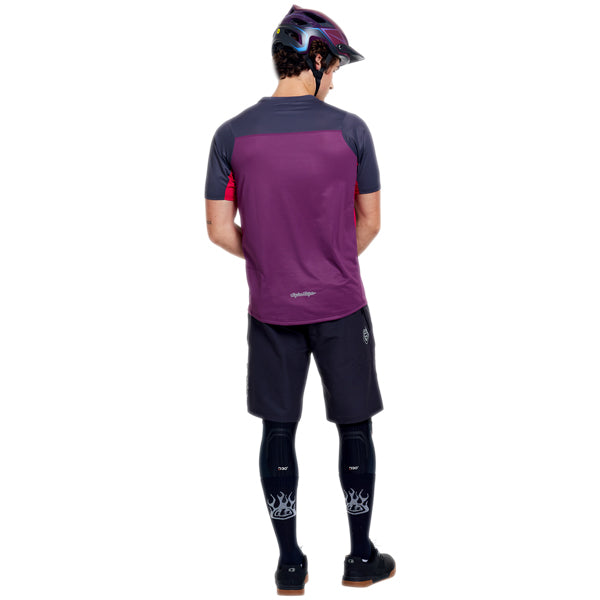 Troy Lee Designs - Skyline Pro Mono Shell Shorts (MTB) mountain bike shorts product shown from another angle sku 203027001