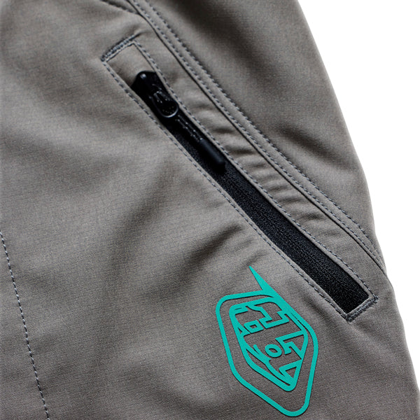 Troy Lee Designs - Skyline Pro Mono Shell Shorts (MTB) mountain bike shorts product shown from another angle sku 203027001