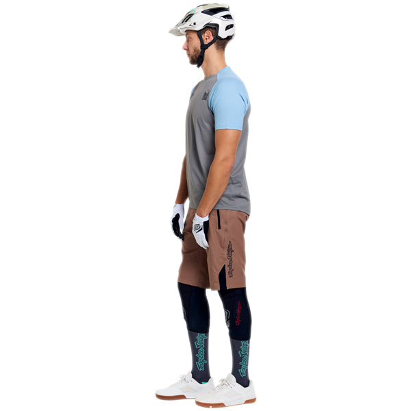 Troy Lee Designs - Skyline Pro Mono Shell Shorts (MTB) mountain bike shorts product shown from another angle sku 203027001