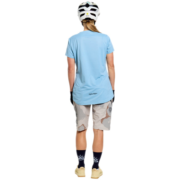 Troy Lee Designs - Lilium Pro Flow Camo Shell Shorts (MTB) (Womens) mountain bike shorts product shown from another angle sku 233023001 - alternate view