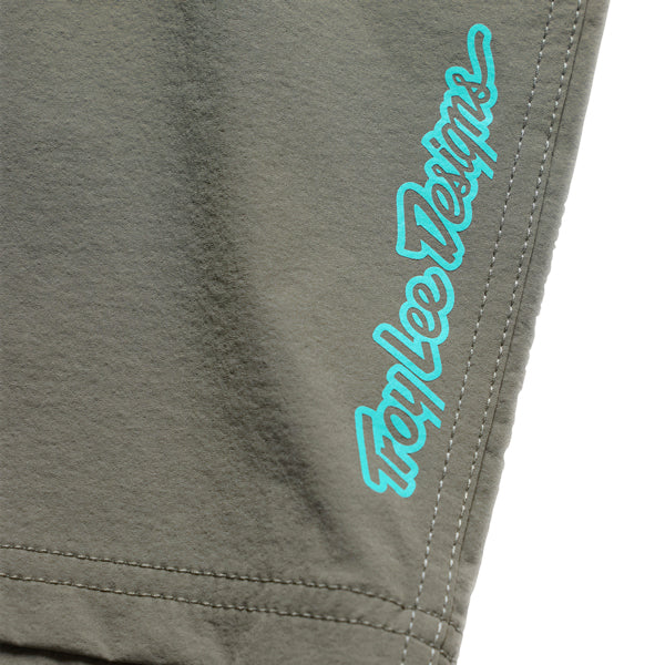 Troy Lee Designs - Skyline Trail Mono Shell Shorts (MTB) (Youth) mountain bike shorts product shown from another angle sku 289931023