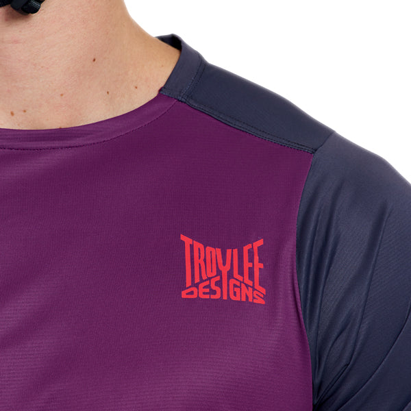 Troy Lee Designs - Skyline Pro Fangs Jersey (MTB) mountain bike jersey product shown from another angle sku 303129002