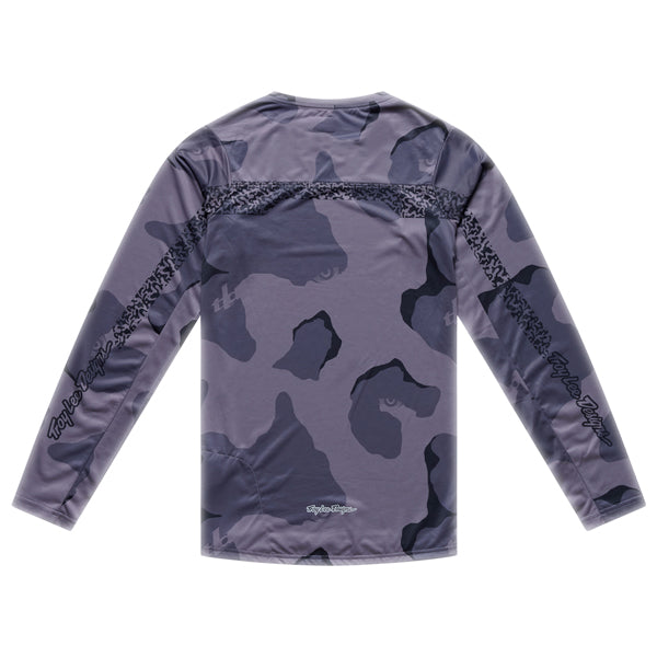 Troy Lee Designs - Skyline Pro Flow Camo Long Sleeve Jersey (MTB) mountain bike jersey product shown from another angle sku 307023002