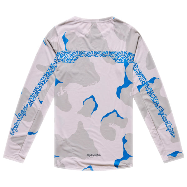 Troy Lee Designs - Skyline Pro Flow Camo Long Sleeve Jersey (MTB) mountain bike jersey product shown from another angle sku 307023002