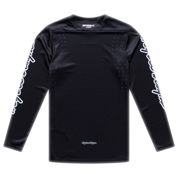 Troy Lee Designs - Sprint Pro Mono Long Sleeve Jersey (MTB) mountain bike jersey product shown from another angle sku 313027002