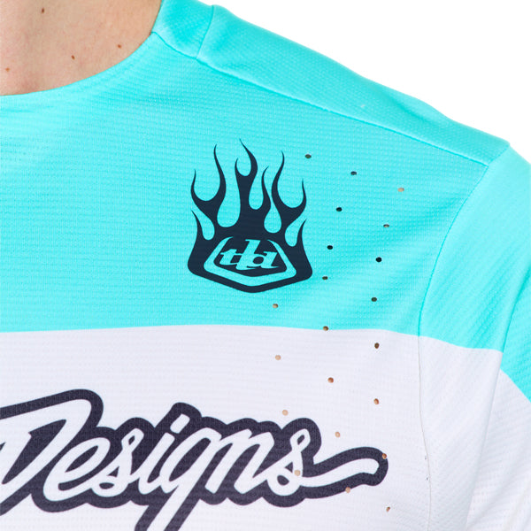Troy Lee Designs - Sprint Pro Yo Moto Long Sleeve Jersey (MTB) mountain bike jersey product shown from another angle sku 313052002