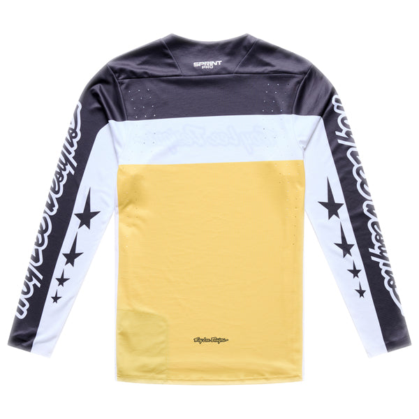 Troy Lee Designs - Sprint Pro Yo Moto Long Sleeve Jersey (MTB) mountain bike jersey product shown from another angle sku 313052002