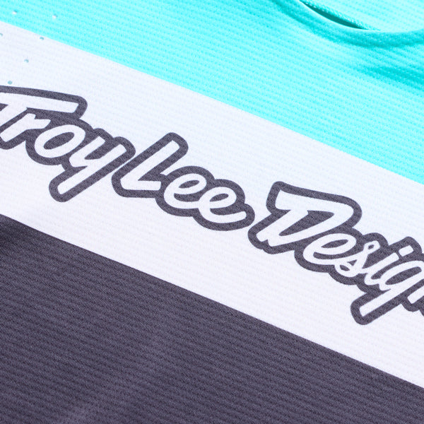 Troy Lee Designs - Sprint Pro Yo Moto Long Sleeve Jersey (MTB) (Youth) mountain bike jersey product shown from another angle sku 315052001