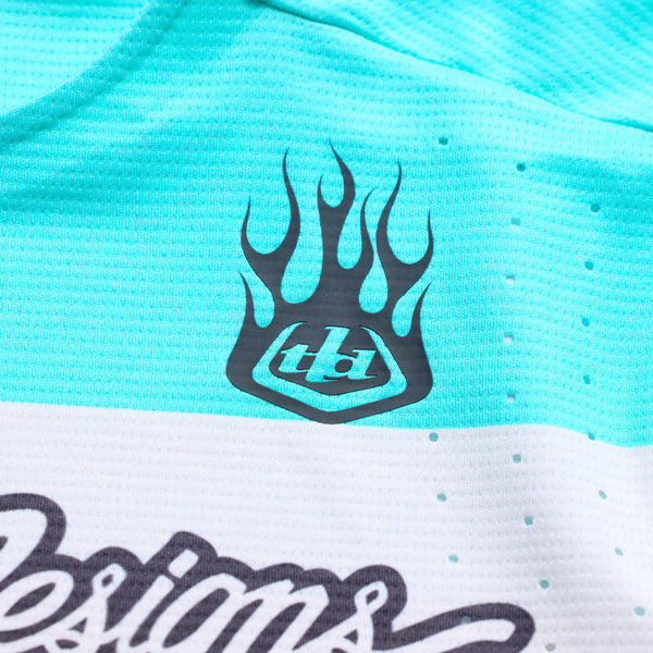 Troy Lee Designs - Sprint Pro Yo Moto Long Sleeve Jersey (MTB) (Youth) mountain bike jersey product shown from another angle sku 315052001