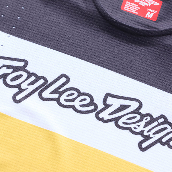 Troy Lee Designs - Sprint Pro Yo Moto Long Sleeve Jersey (MTB) (Youth) mountain bike jersey product shown from another angle sku 315052001