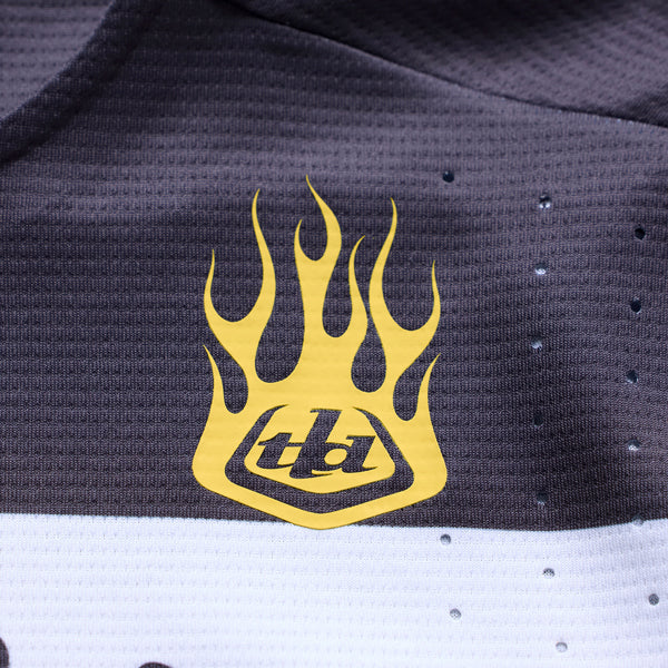 Troy Lee Designs - Sprint Pro Yo Moto Long Sleeve Jersey (MTB) (Youth) mountain bike jersey product shown from another angle sku 315052001