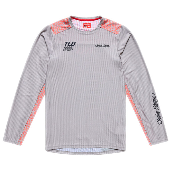 Troy Lee Designs - Skyline Pro Air Ridgeline Long Sleeve Jersey (MTB) mountain bike jersey product shown from another angle sku 322042002