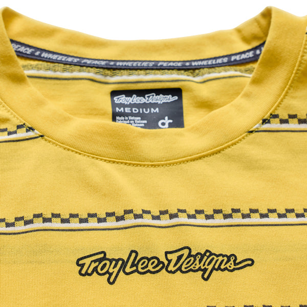 Troy Lee Designs - Skyline Fakie Stripe Long Sleeve Ride Tee (MTB) mountain bike gear product shown from another angle sku 332260002