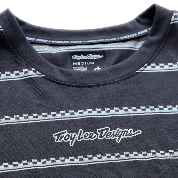 Troy Lee Designs - Skyline Fakie Stripe Long Sleeve Ride Tee (MTB) mountain bike gear product shown from another angle sku 332260002