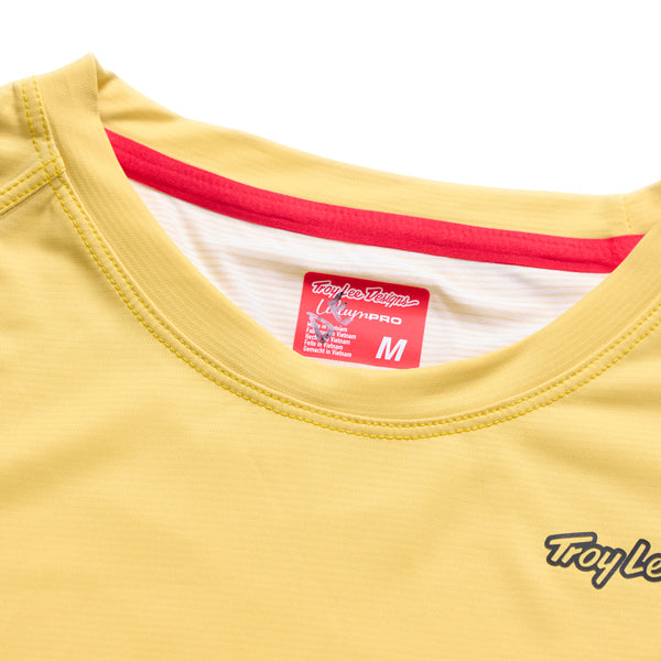 Troy Lee Designs - Lilium Pro Mono Jersey (MTB) (Womens) mountain bike jersey product shown from another angle sku 333027001