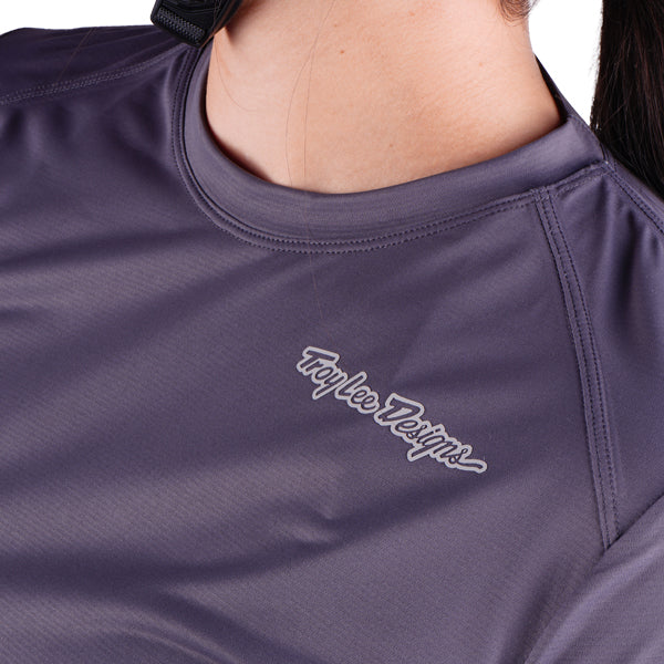 Troy Lee Designs - Lilium Pro Mono Long Sleeve Jersey (MTB) (Womens) mountain bike jersey product shown from another angle sku 334027001