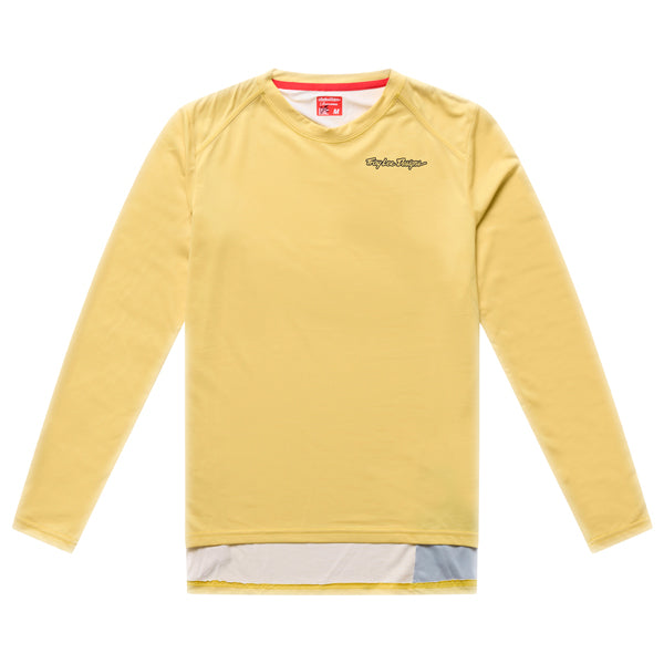 Troy Lee Designs - Lilium Pro Mono Long Sleeve Jersey (MTB) (Womens) mountain bike jersey product shown from another angle sku 334027001