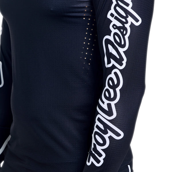 Troy Lee Designs - Sprint Ultra Mono Long Sleeve Jersey (MTB) mountain bike jersey product shown from another angle sku 356027002