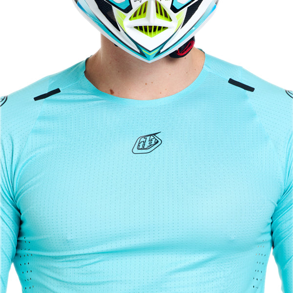 Troy Lee Designs - Sprint Ultra Mono Long Sleeve Jersey (MTB) mountain bike jersey product shown from another angle sku 356027002