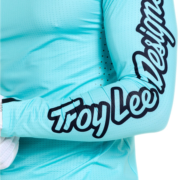 Troy Lee Designs - Sprint Ultra Mono Long Sleeve Jersey (MTB) mountain bike jersey product shown from another angle sku 356027002