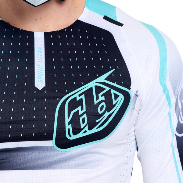 Troy Lee Designs - Sprint Ultra Proton Long Sleeve Jersey (MTB) mountain bike jersey product shown from another angle sku 356033002