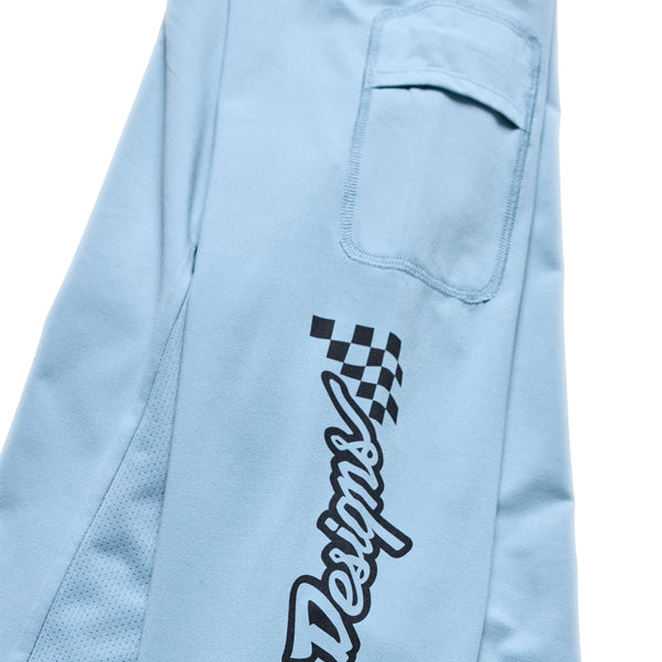 Troy Lee Designs - Ruckus Waves Long Sleeve Ride Tee (MTB) mountain bike gear product shown from another angle sku 371048002
