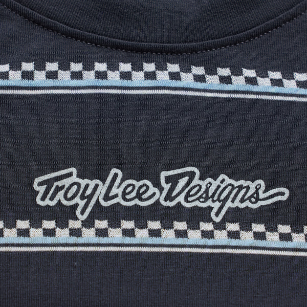 Troy Lee Designs - Lilium Checked Out Ride Tee (MTB) (Womens) mountain bike gear product shown from another angle sku 375016001