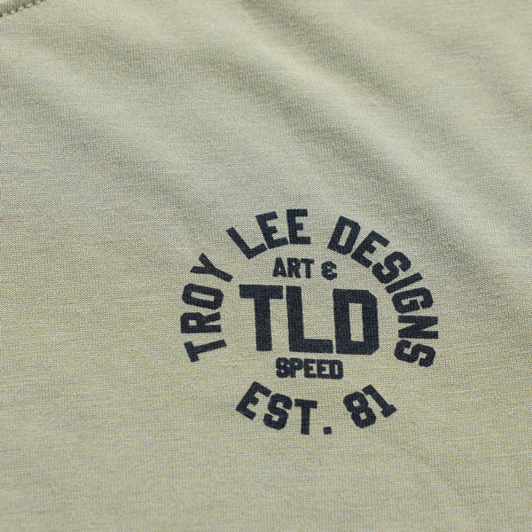 Troy Lee Designs - Lilium Stamps Ride Tee (MTB) (Womens) mountain bike gear product shown from another angle sku 375045001