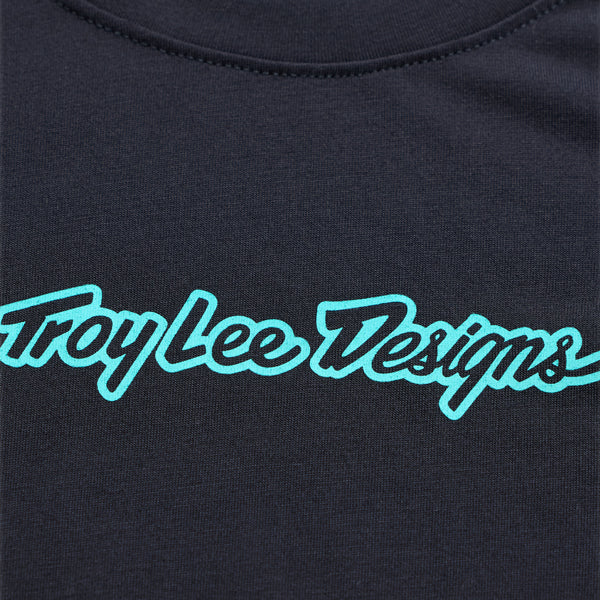 Troy Lee Designs - Lilium Signature Ride Tee (MTB) (Womens) mountain bike gear product shown from another angle sku 375072001