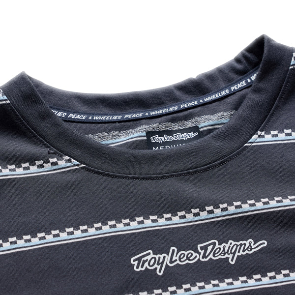 Troy Lee Designs - Skyline Checked Out Ride Tee (MTB) mountain bike gear product shown from another angle sku 382016002