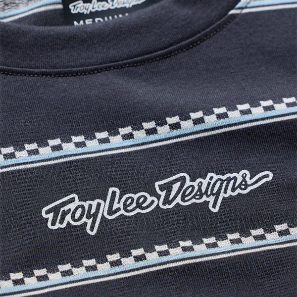 Troy Lee Designs - Skyline Checked Out Ride Tee (MTB) mountain bike gear product shown from another angle sku 382016002