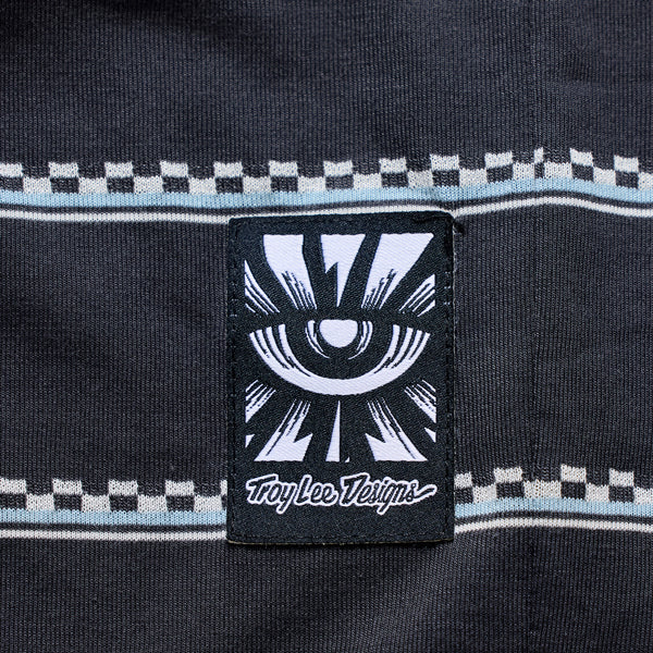 Troy Lee Designs - Skyline Checked Out Ride Tee (MTB) mountain bike gear product shown from another angle sku 382016002