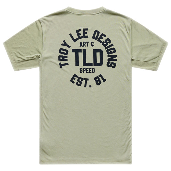 Troy Lee Designs - Skyline Stamps Ride Tee (MTB) mountain bike gear product shown from another angle sku 382045002