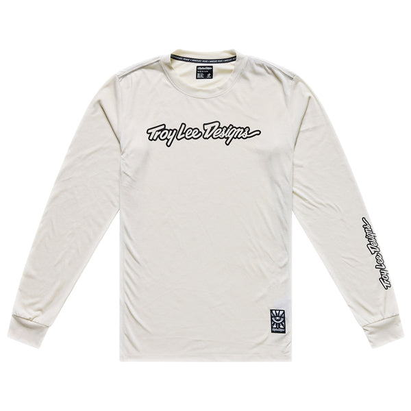 Troy Lee Designs - Skyline Signature Long Sleeve Ride Tee (MTB) mountain bike gear product shown from another angle sku 383072022