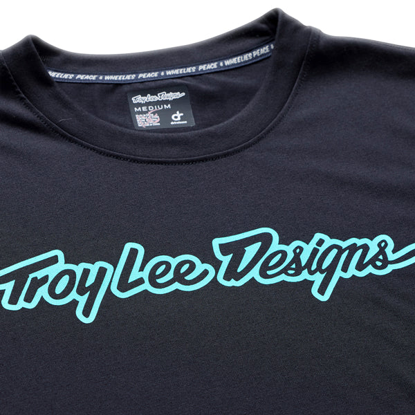 Troy Lee Designs - Skyline Signature Ride Tee (MTB) (Youth) mountain bike gear product shown from another angle sku 384072041