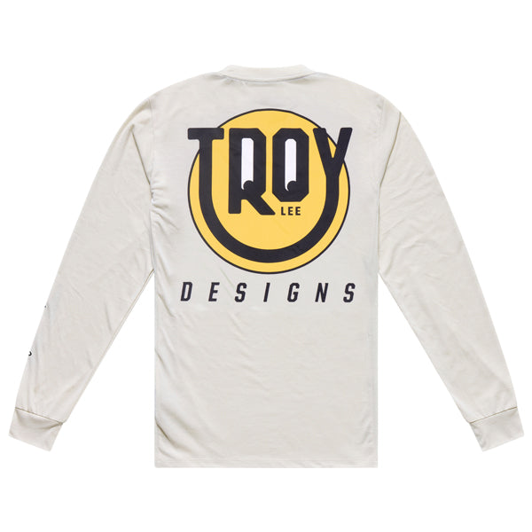 Troy Lee Designs - Skyline Happy Long Sleeve Ride Tee (MTB) (Youth) mountain bike gear product shown from another angle sku 385062001