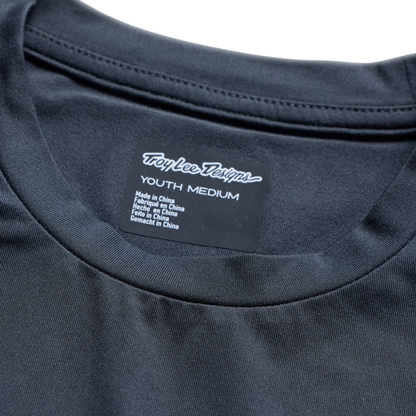 Troy Lee Designs - Ruckus Pressed Long Sleeve Ride Tee (MTB) (Youth) mountain bike gear product shown from another angle sku 386032001