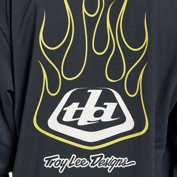 Troy Lee Designs - Ruckus Pressed Long Sleeve Ride Tee (MTB) (Youth) mountain bike gear product shown from another angle sku 386032001