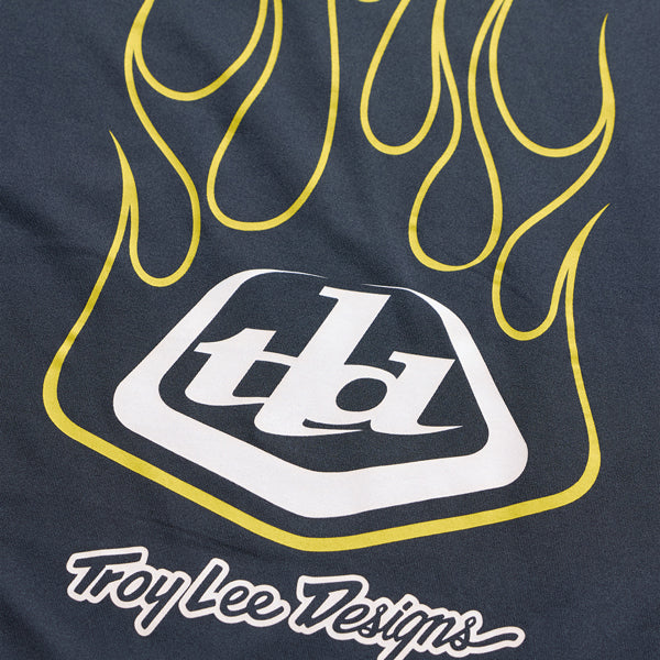 Troy Lee Designs - Ruckus Pressed Long Sleeve Ride Tee (MTB) (Youth) mountain bike gear product shown from another angle sku 386032001