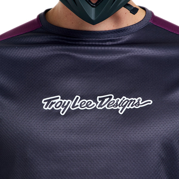 Troy Lee Designs - Stage Signature Long Sleeve Jersey (MTB) mountain bike jersey product shown from another angle sku 395072002