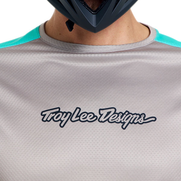 Troy Lee Designs - Stage Signature Long Sleeve Jersey (MTB) mountain bike jersey product shown from another angle sku 395072002