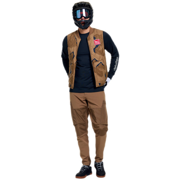 Troy Lee Designs - Ruckus Flow Camo Ride Vest (MTB) mountain bike gear product shown from another angle sku 871027012