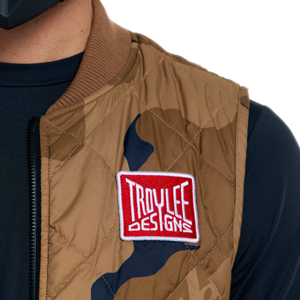 Troy Lee Designs - Ruckus Flow Camo Ride Vest (MTB) mountain bike gear product shown from another angle sku 871027012