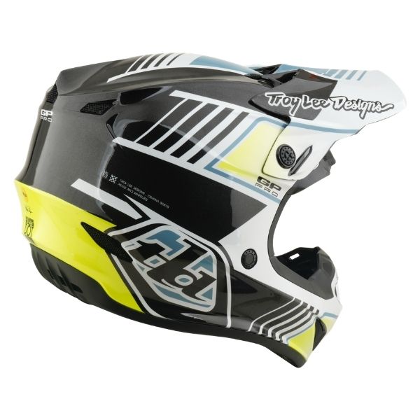Troy Lee Designs - GP Pro Segment MIPS Helmet (Youth) motocross helmet product shown from another angle sku 102773003