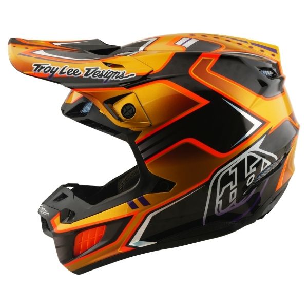 Troy Lee Designs - SE5 Carbon Crest MIPS Helmet motocross helmet product shown from another angle sku 171017001