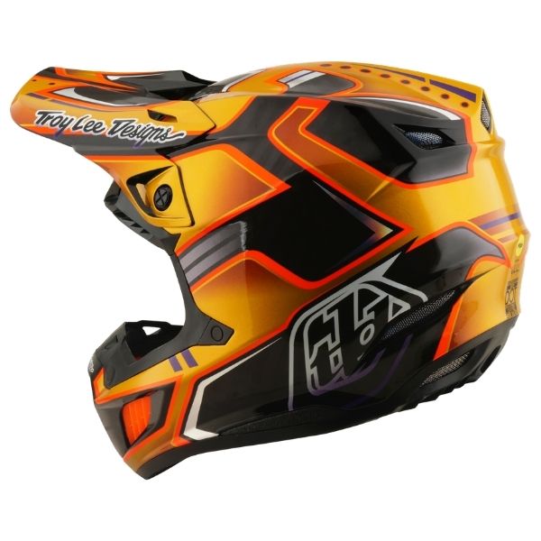 Troy Lee Designs - SE5 Carbon Crest MIPS Helmet motocross helmet product shown from another angle sku 171017001