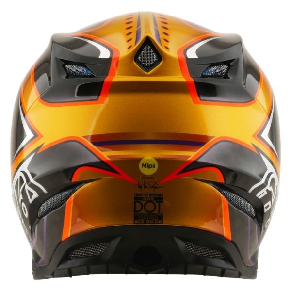 Troy Lee Designs - SE5 Carbon Crest MIPS Helmet motocross helmet product shown from another angle sku 171017001